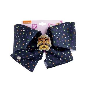 NEW JoJo Siwa Halloween Polka Dot BowBow Dog Large Hairbow